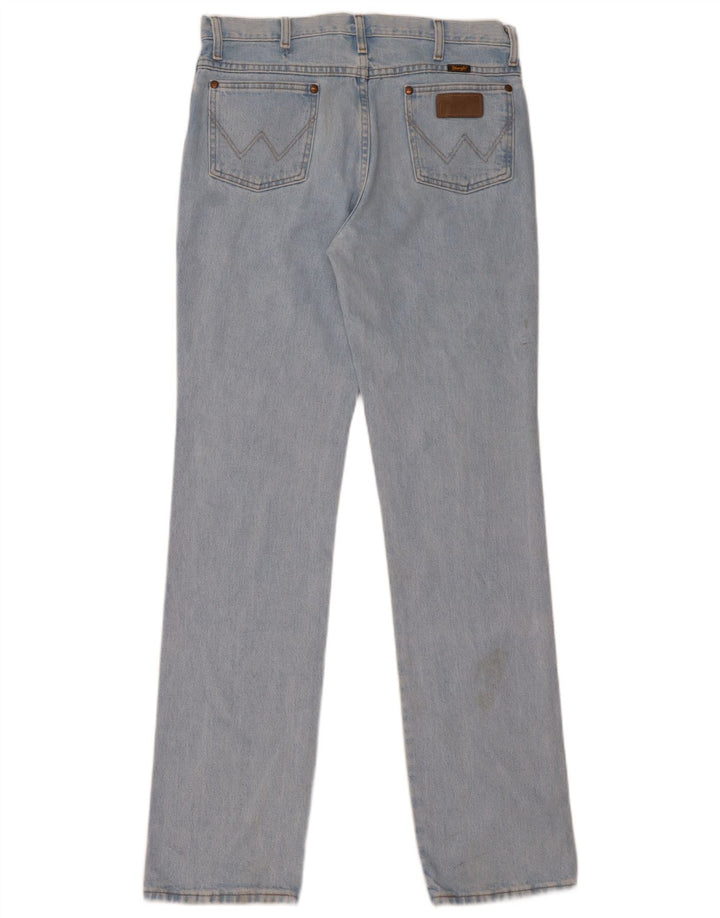 Wrangler Jean droit homme W34 L36 bleu coton