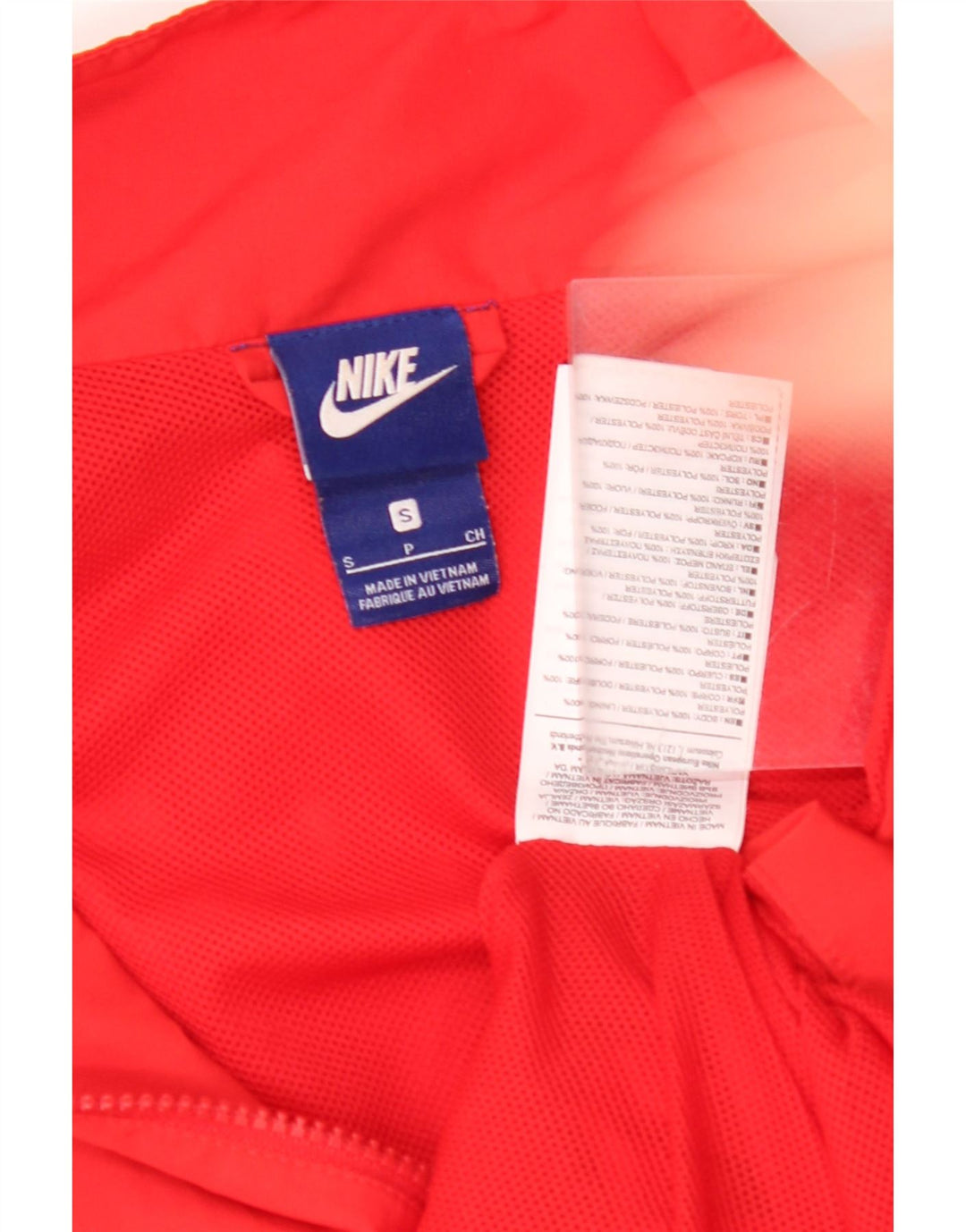 NIKE Veste de survêtement pour homme Petit Rouge Polyester