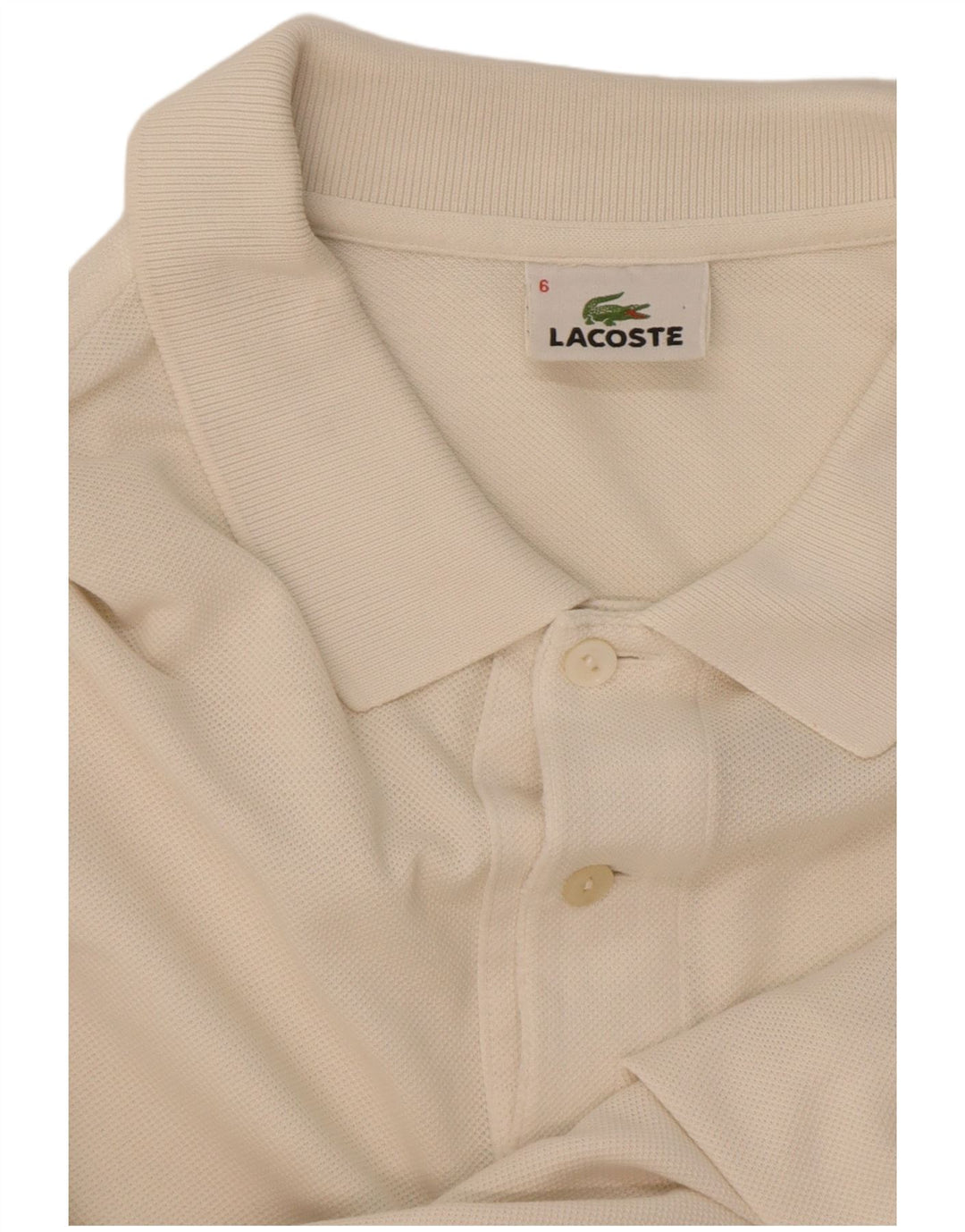 Lacoste Polo Homme Taille 6 XL Blanc