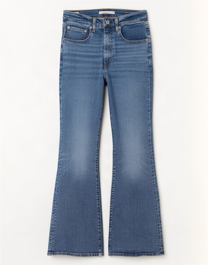 Levi's Jean évasé 726 Femme W30 L30 Bleu Coton