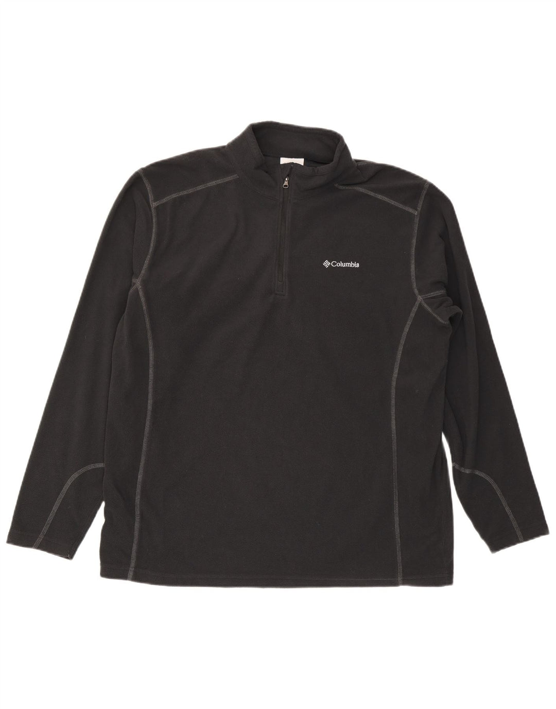 Columbia Pull Polaire Col Zippé Homme XL Gris Polyester