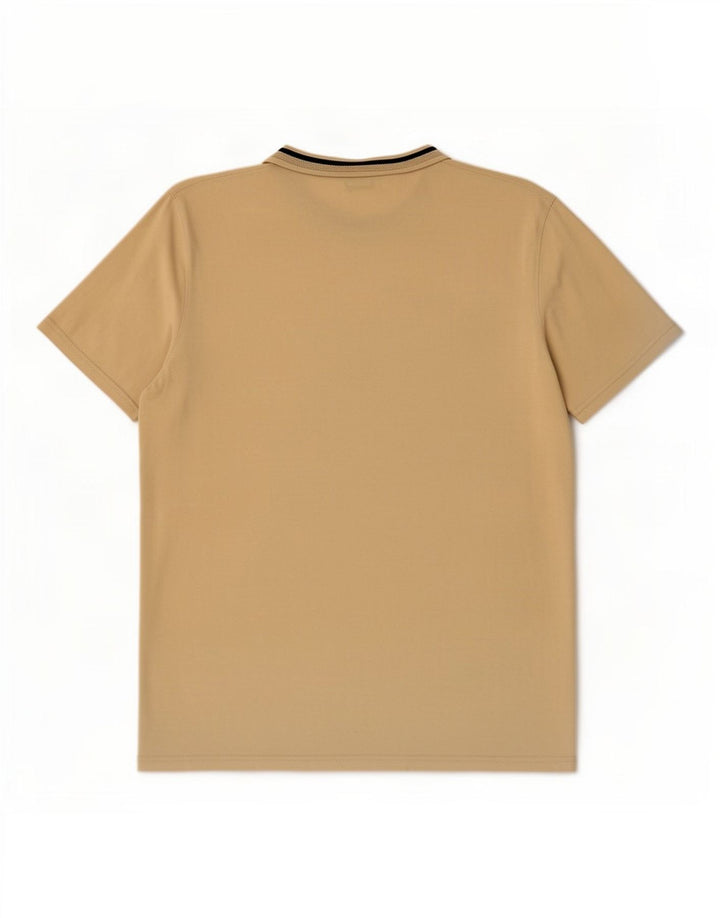 Ted Baker T-Shirt Femme Taille 4 Large Beige Coton