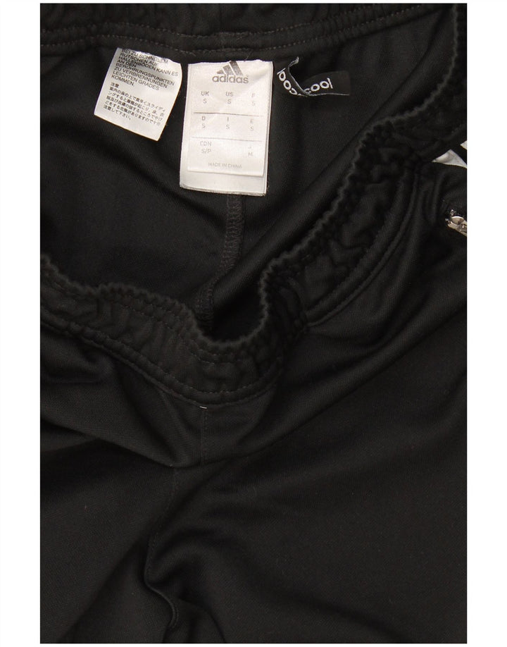 Adidas Pantalon de survêtement Climacool pour femme UK 10 Small Noir Polyester