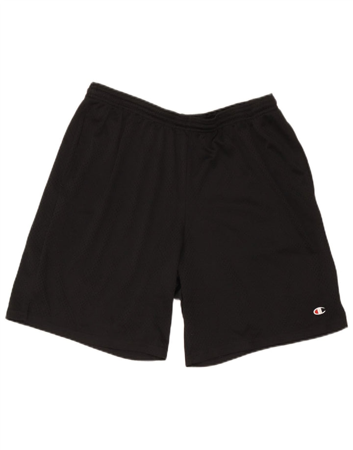 Champion Short de sport pour femme UK 14 Large Noir
