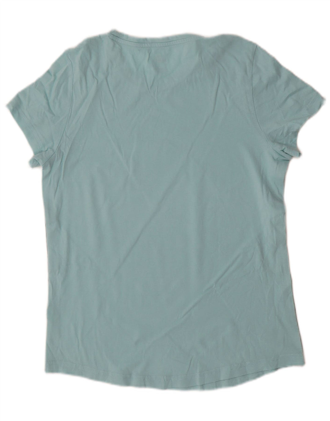 PUMA T-shirt graphique pour femme UK 12 Bleu moyen Colourblock