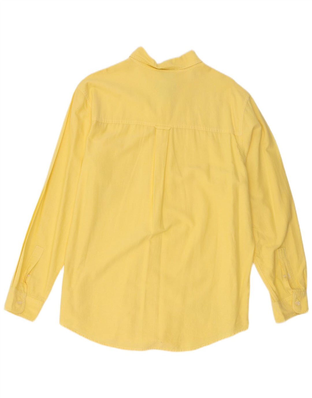 Chaps Chemise Homme Large Jaune Coton