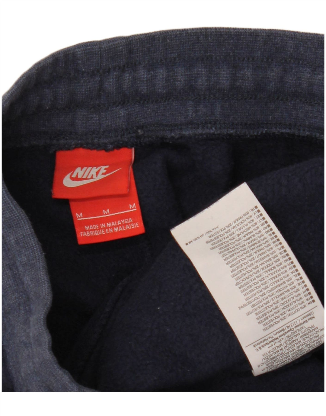 Nike Pantalon de survêtement pour homme en coton bleu marine moyen