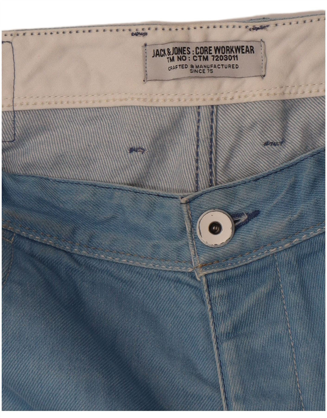 Jack & Jones Jean Ample Boxy Homme W34 L34 Bleu