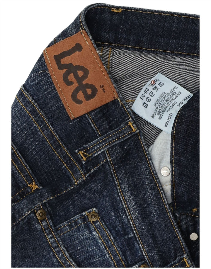 Lee Cameron Bootcut Jeans Femme W28 L33 Bleu Marine Coton