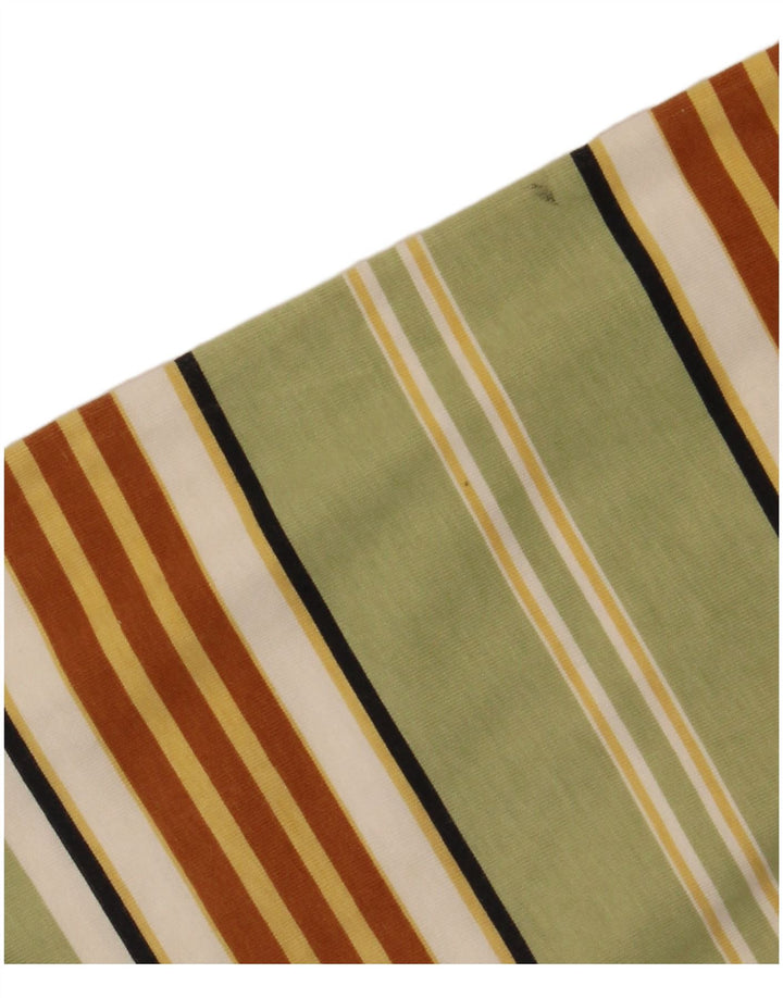 Marlboro Classics Polo Rugby Homme Grand Coton Rayé Vert