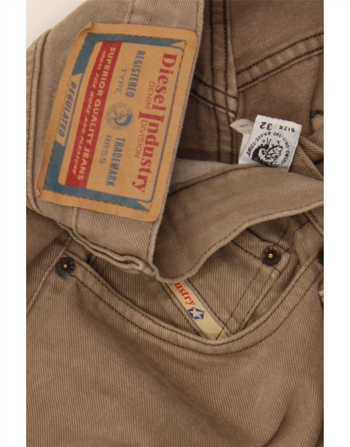 Diesel Jean droit homme W32 L33 marron coton