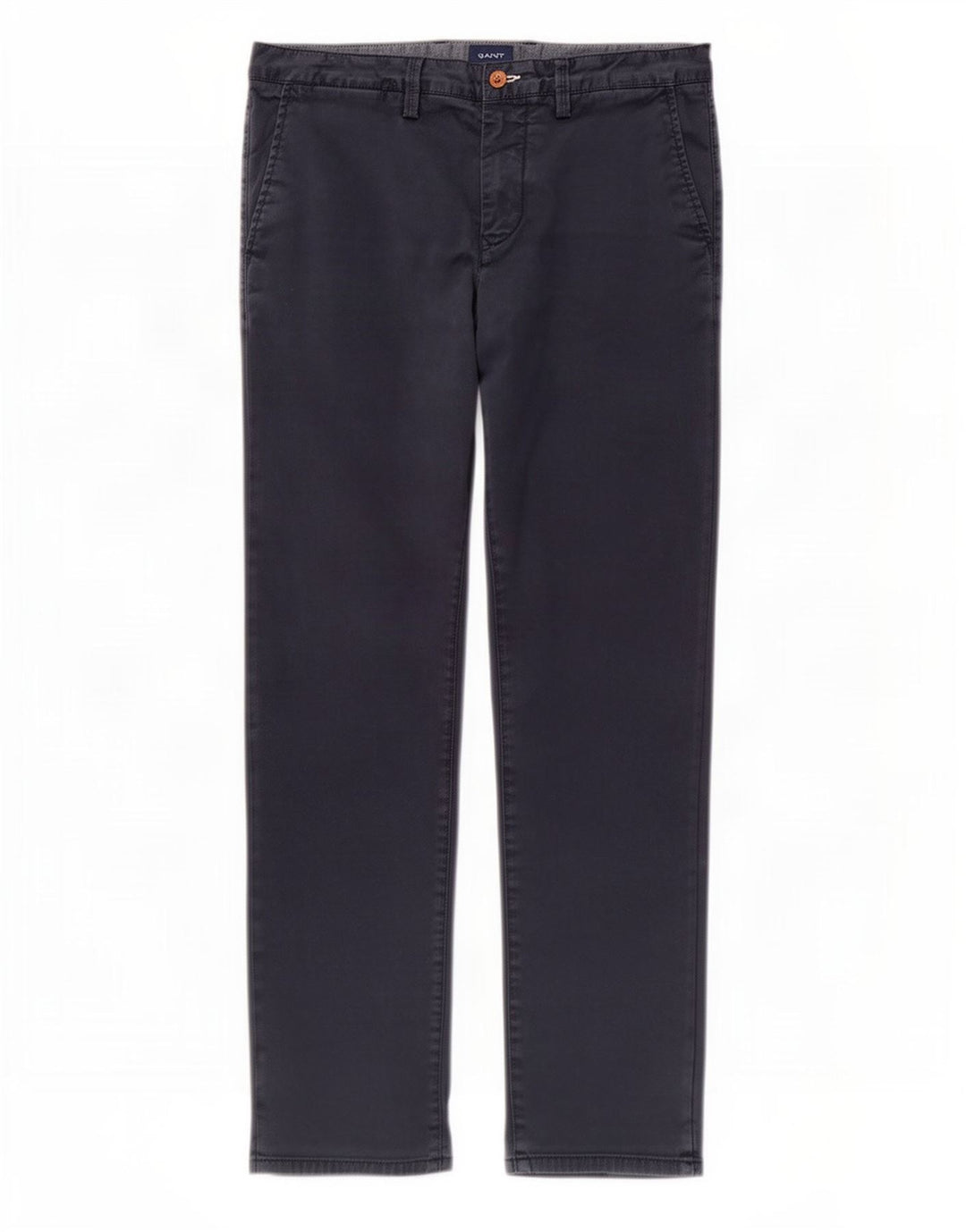 Gant Pantalon Chino Droit Regular Homme W34 L30 Bleu Marine