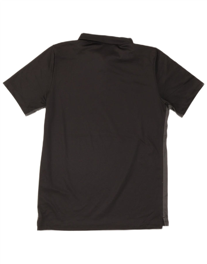 NIKE Mens Dri Fit Polo Shirt Large Black Colourblock