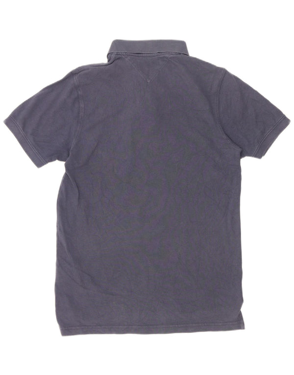 Tommy Hilfiger Polo Homme Bleu Marine Moyen Coton