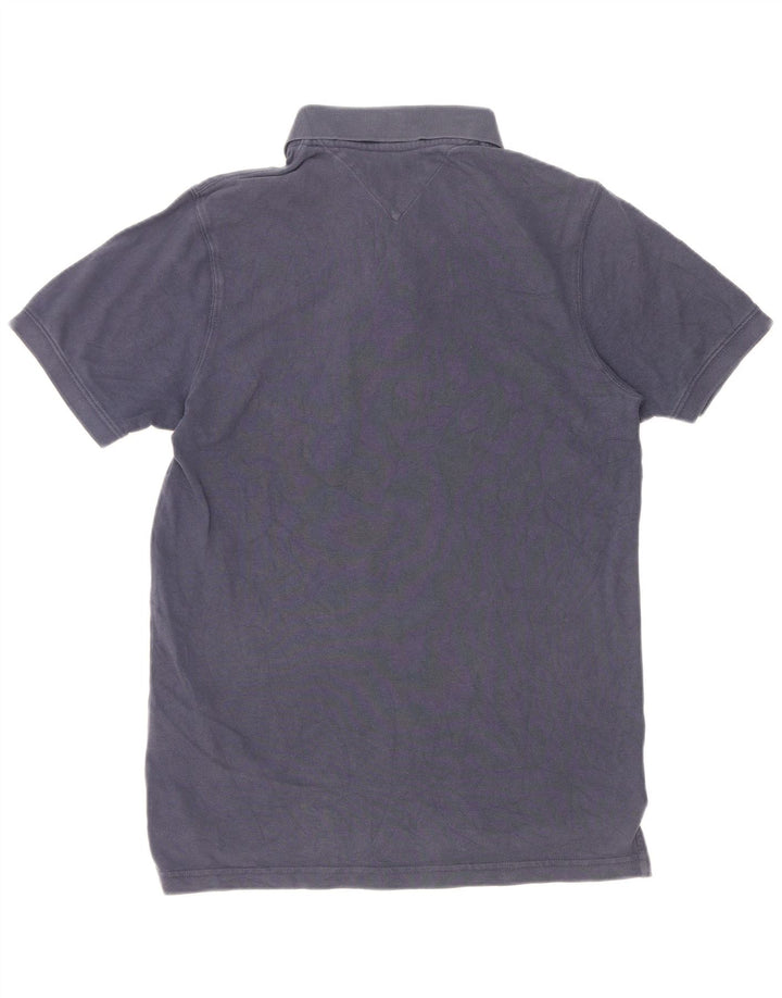 Tommy Hilfiger Polo Homme Bleu Marine Moyen Coton