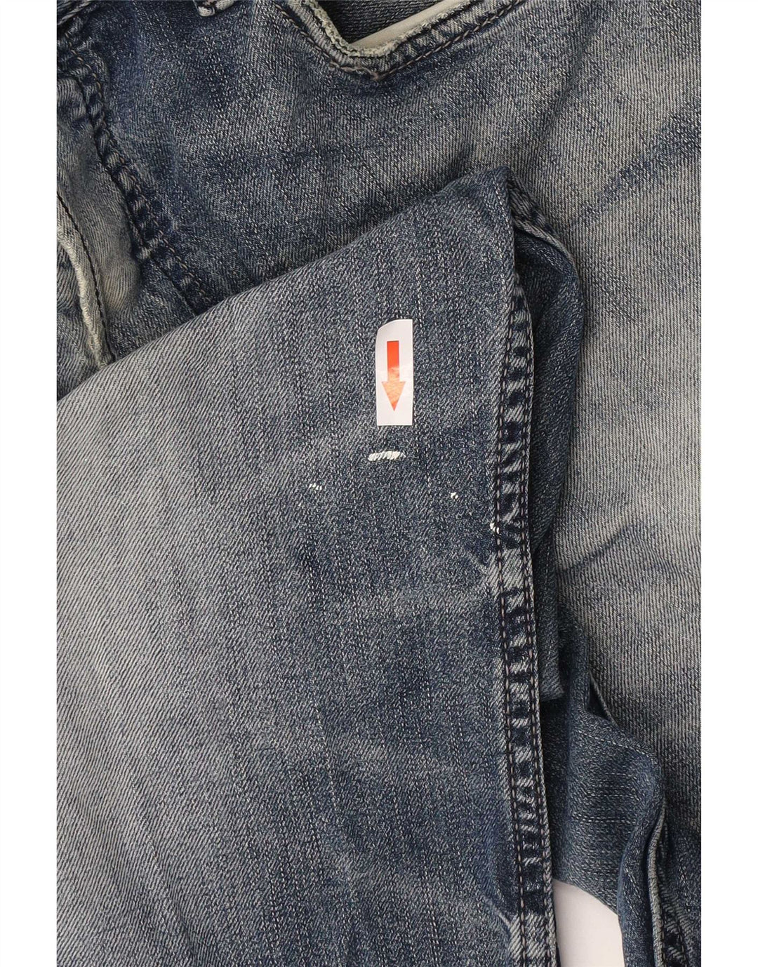 Diesel Jean Droit Larkee W32 L30 Homme Bleu Coton