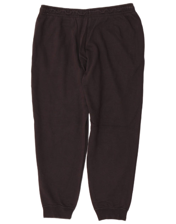 Nike Mens Tracksuit Trousers Joggers Large Black Cotton Sports