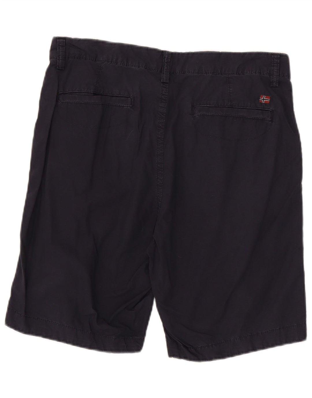 Napapijri Short Chino Homme W31 Bleu Marine Moyen Coton
