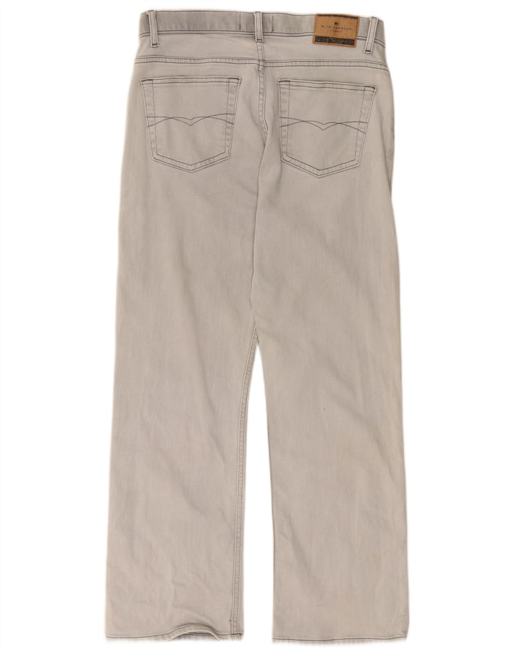 Marks & Spencer Jean droit Blue Harbor homme W34 L29 coton gris