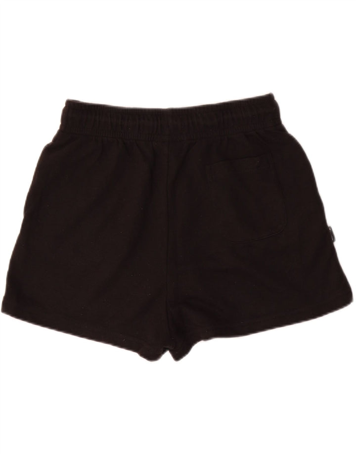 CHAMPION Short de sport pour femme UK 14 Coton noir moyen