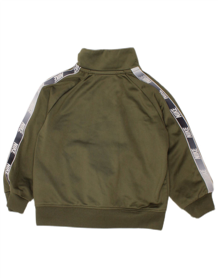 Nike Veste de survêtement graphique pour bébé garçon 12-18 mois Kaki Polyester