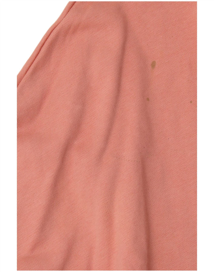 COS Sweat-shirt court surdimensionné pour femme UK 10 Petit coton rose