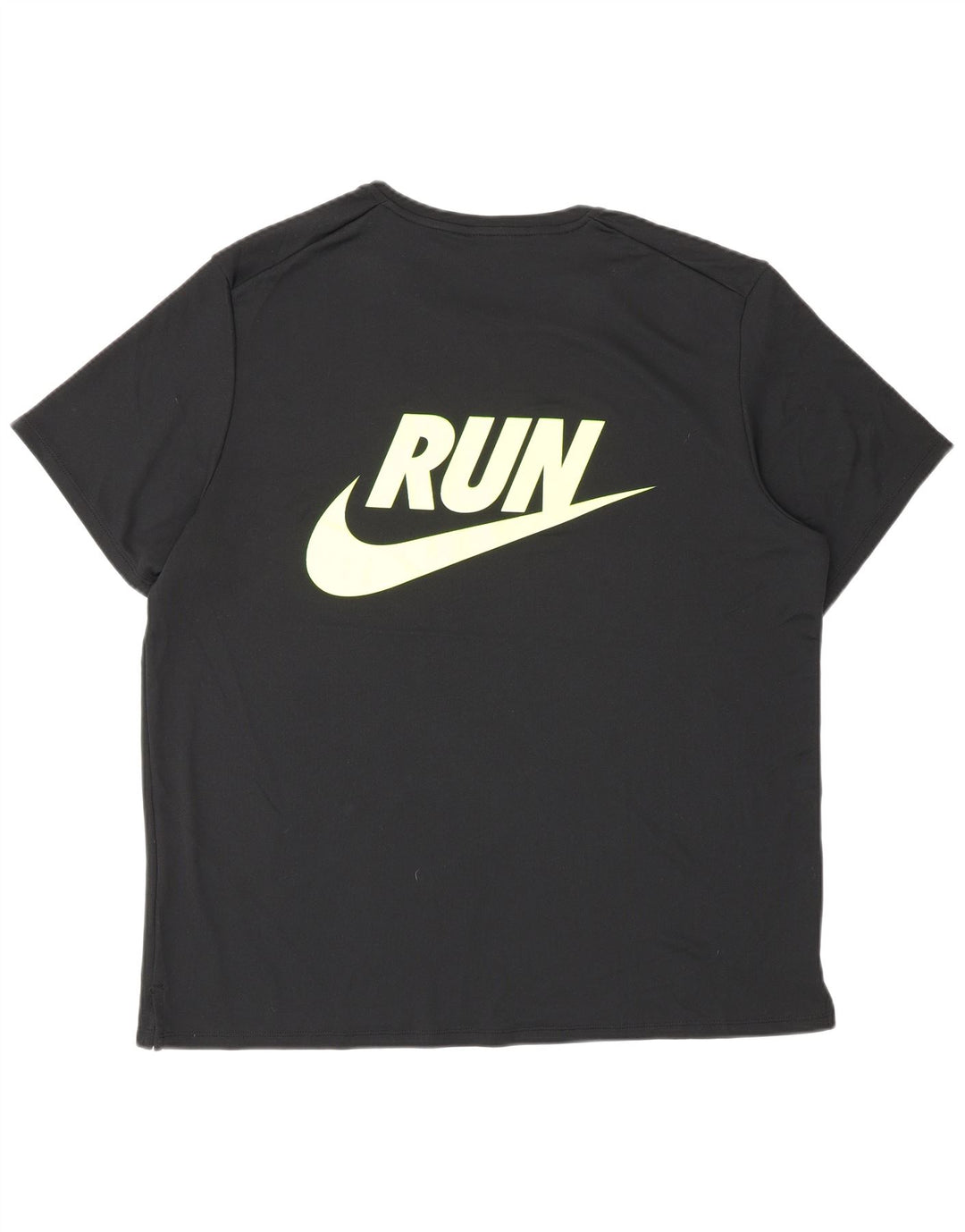 Nike Hommes Dri Fit Graphic T-Shirt Haut Large Noir Polyester