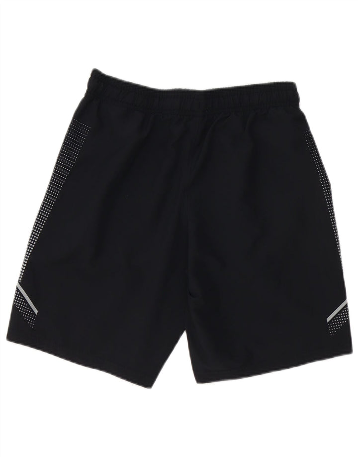 Under Armour Short de Sport Garçon 11-12 Ans Grand Noir Polyester