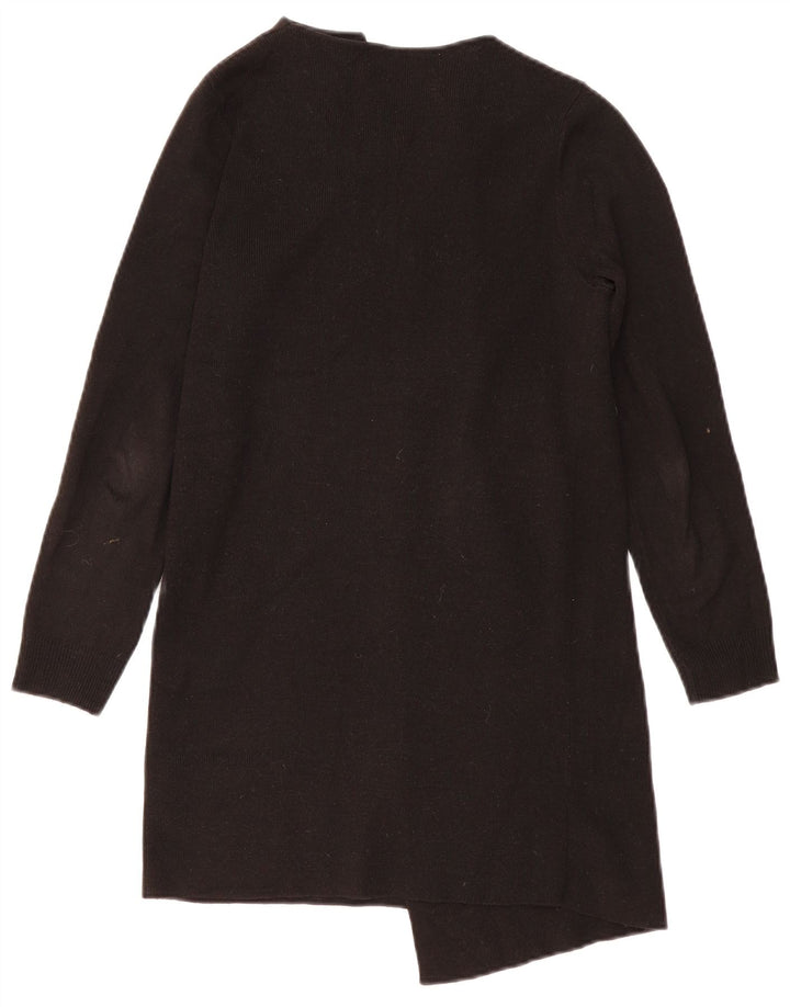 Marks & Spencer Pull cardigan ouvert long pour femme UK 10 Small Noir