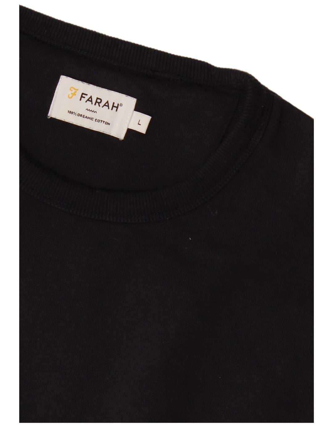 Farah Sweat-shirt pour homme en coton bleu marine Taille L
