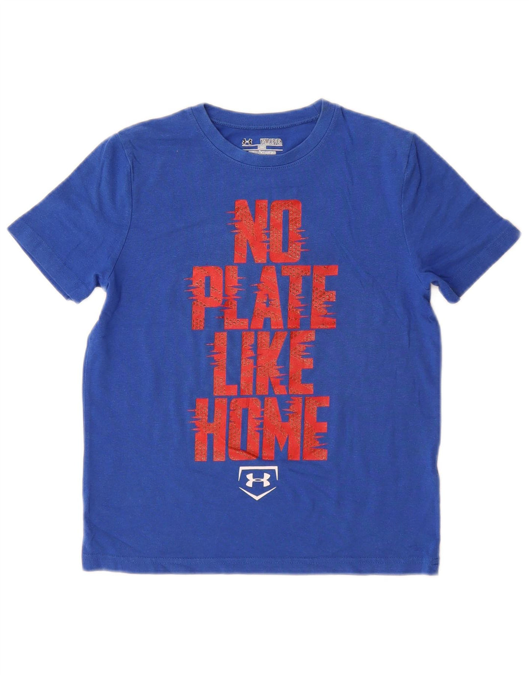 UNDER ARMOUR T-shirt graphique Heat Gear pour garçon 7-8 ans Petit Bleu