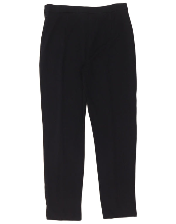 Marks & Spencer Pantalon décontracté slim pour femme UK 10 Small W29 L28 Bleu marine