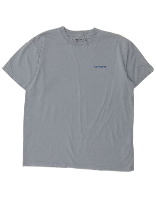 Carhartt T-Shirt Homme Haut Petit Bleu Coton
