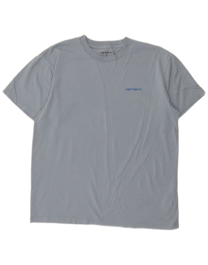 Carhartt T-Shirt Homme Haut Petit Bleu Coton