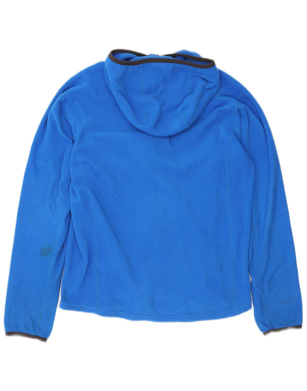 Helly Hansen Veste polaire à capuche pour femme UK 14 Bleu moyen Polyester