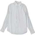 TRUSSARDI Mens Shirt Medium Blue Cotton | Vintage Trussardi | Thrift | Second-Hand Trussardi | Used Clothing | Messina Hembry 