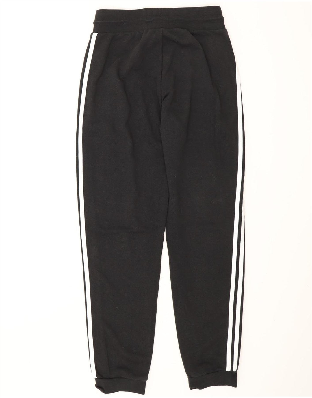 ADIDAS Pantalon de survêtement pour femme Joggers UK 10 Small Noir Coton