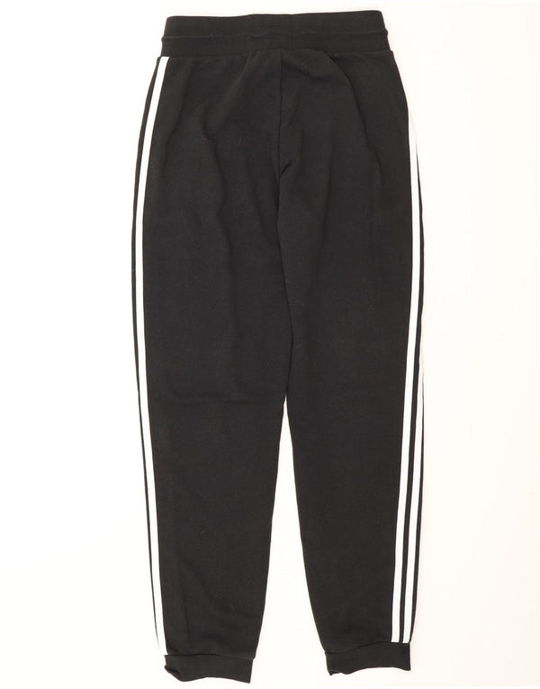 ADIDAS Pantalon de survêtement pour femme Joggers UK 10 Small Noir Coton