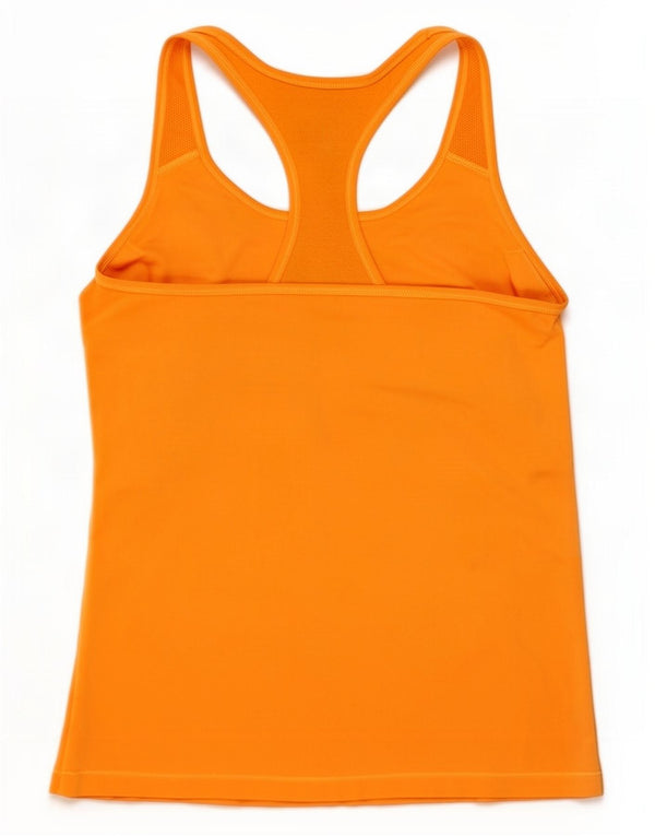 Nike Dri Fit Graphic Débardeur pour femme UK 14 Large Jaune