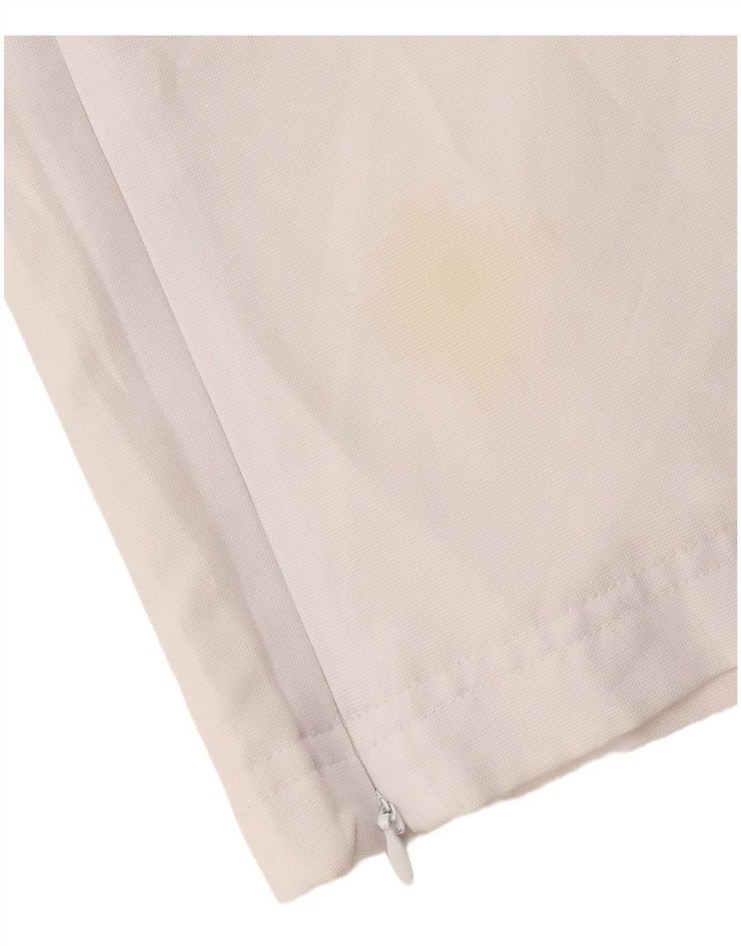 FILA Pantalon Chino Droit Femme IT 44 Moyen W30 L31 Blanc Polyester