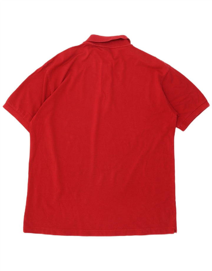 Kappa Polo Homme 3XL Rouge Coton