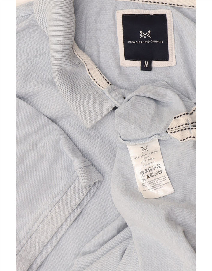 Crew Clothing Polo Homme Bleu Moyen Coton