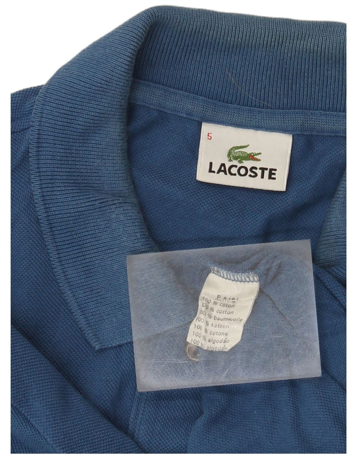 Lacoste Polo Homme Taille 5 Grand Bleu Coton