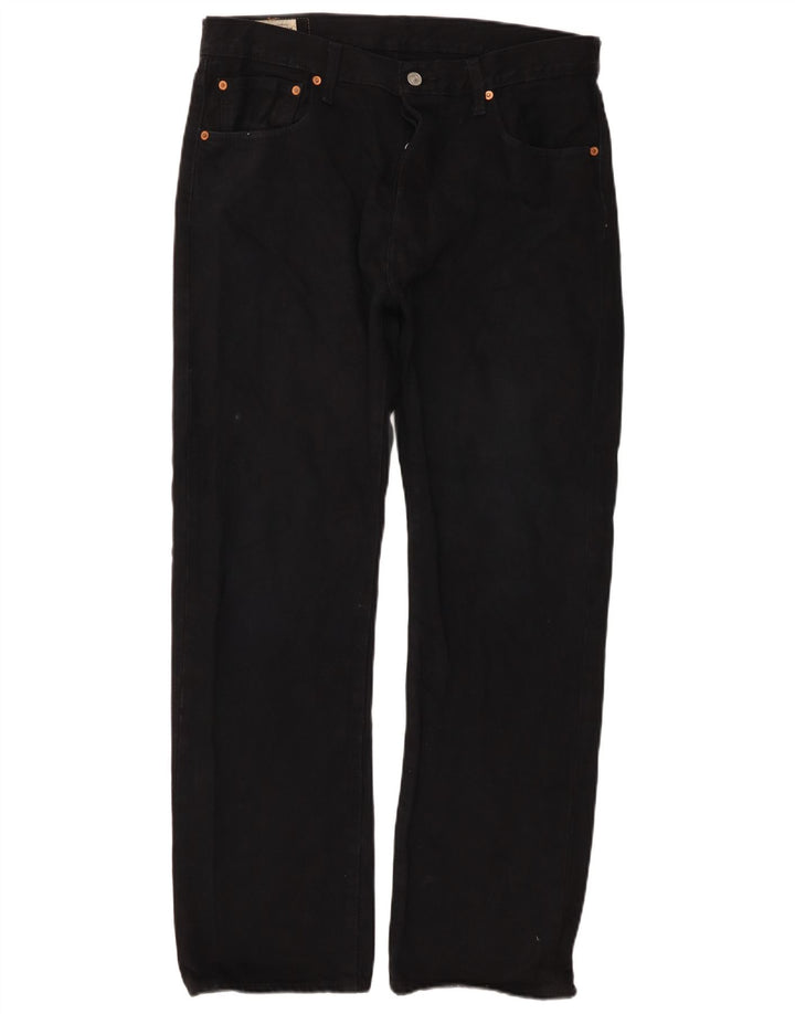 Levi's Jean Droit 501 Homme Noir W34 L30 Coton