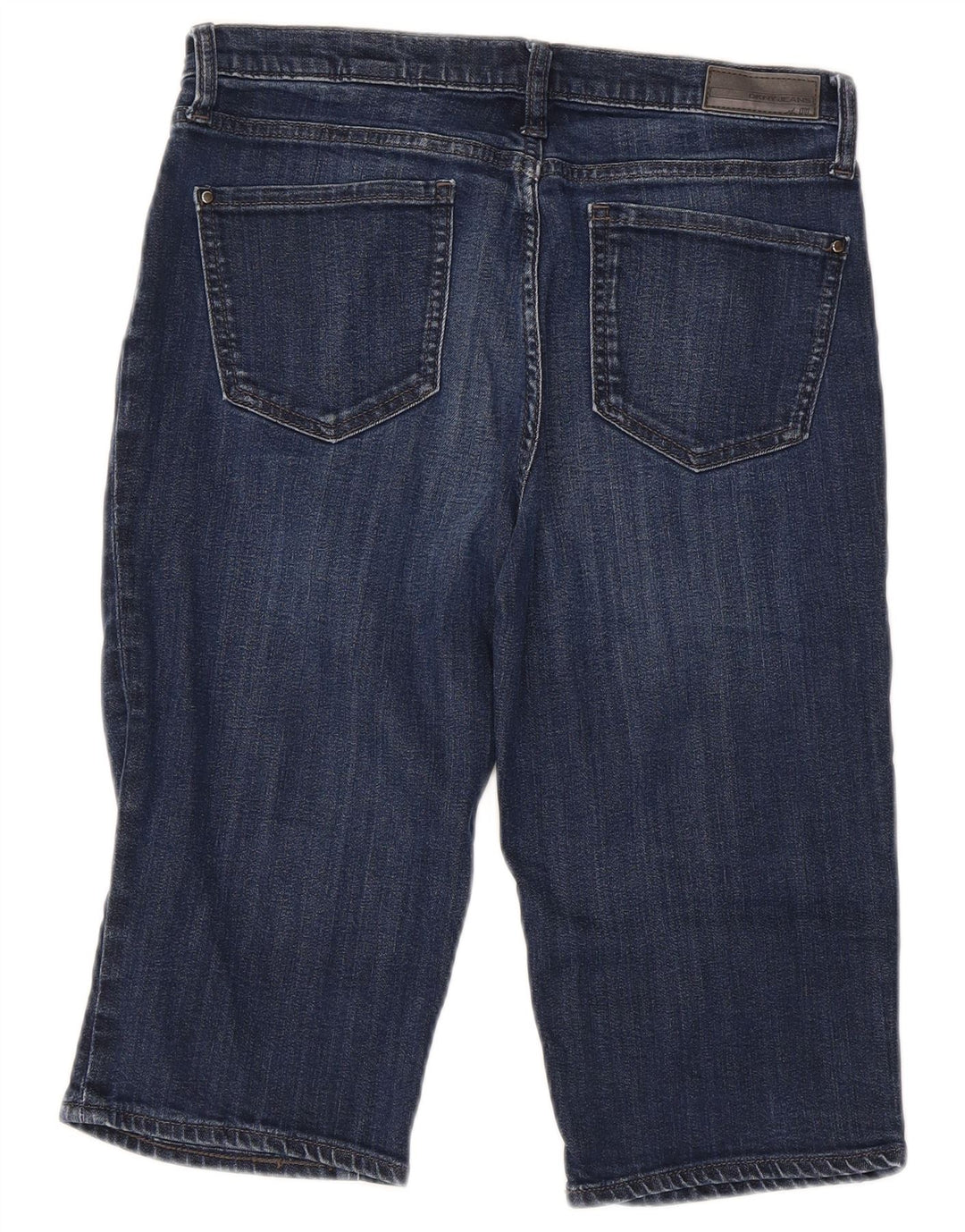 Dkny Bermuda en jean pour femme US 6 Medium W30 Bleu Coton