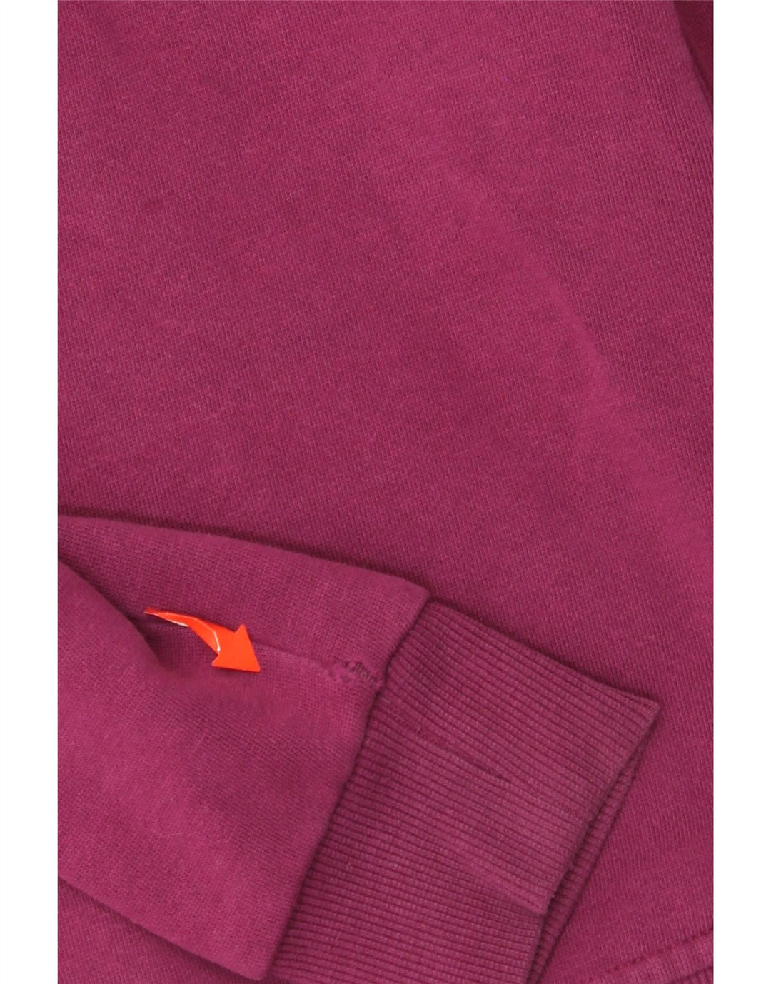 KAPPA Pull à capuche zippé pour femme UK 6 XS Coton bordeaux