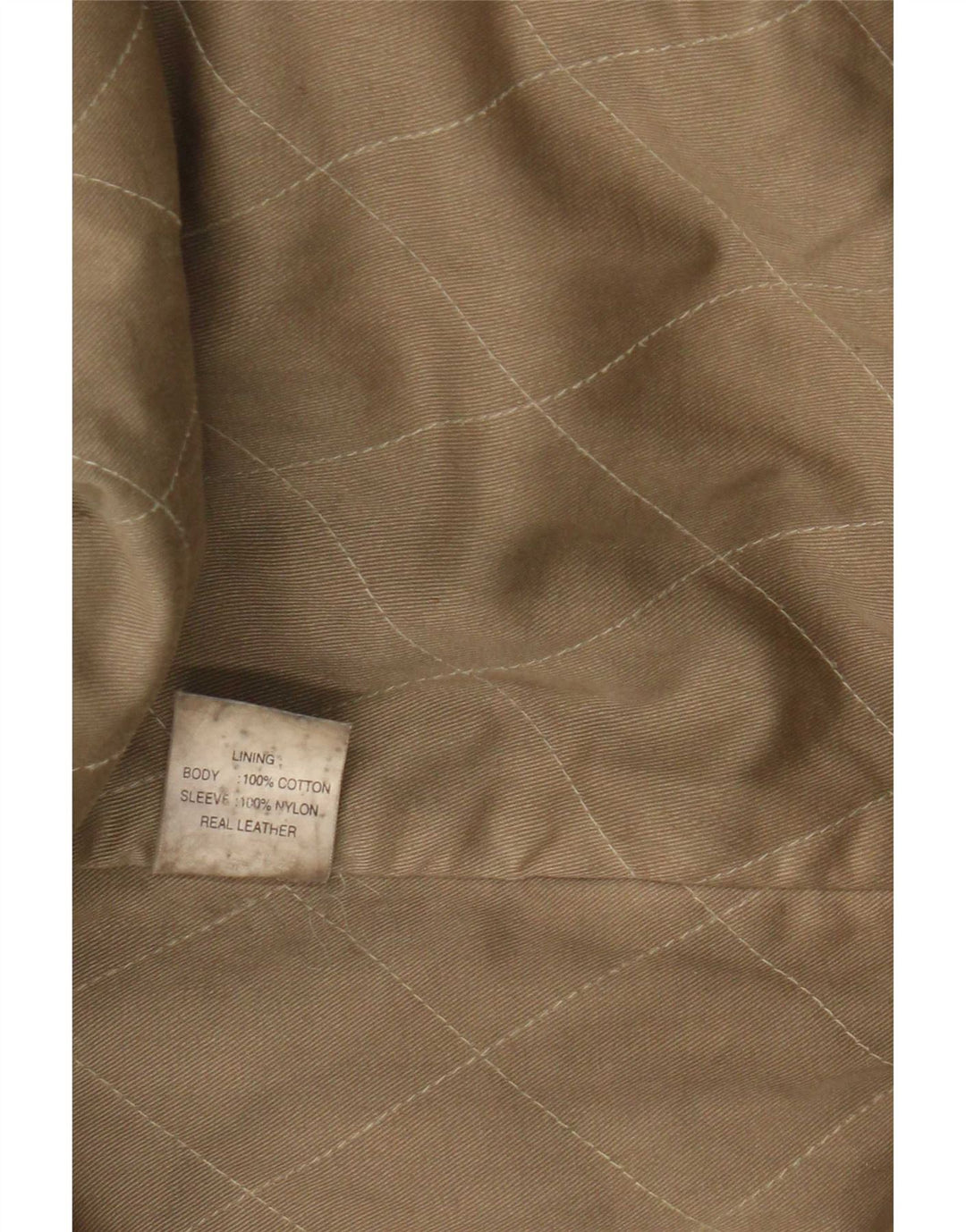 Alan Gordon Veste en cuir pour homme UK 44 2XL Cuir marron