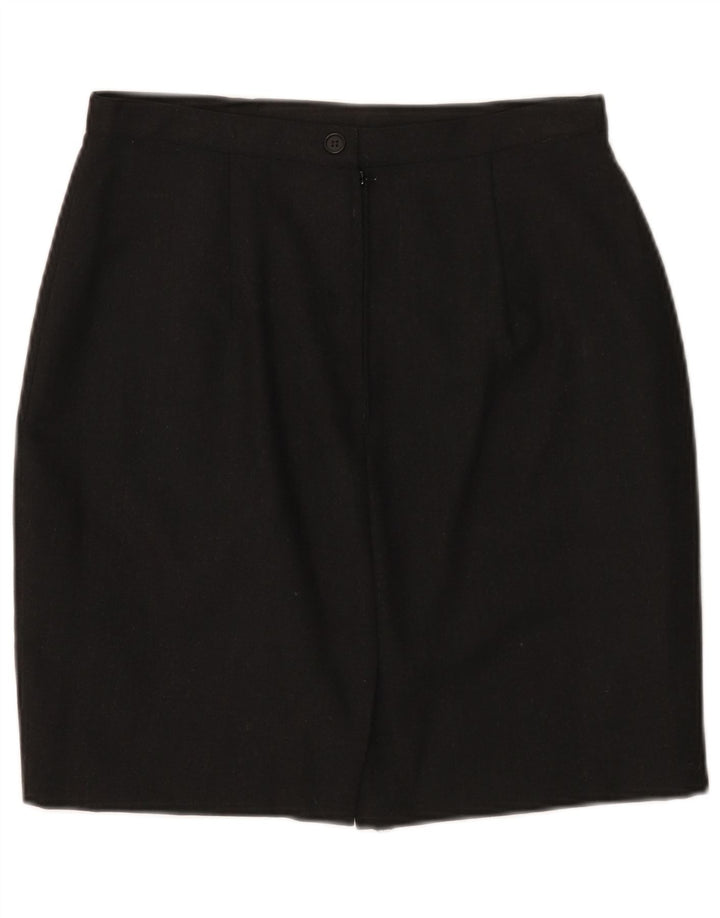 Sisley Femme Mini Jupe Crayon W30 Laine Gris Moyen |