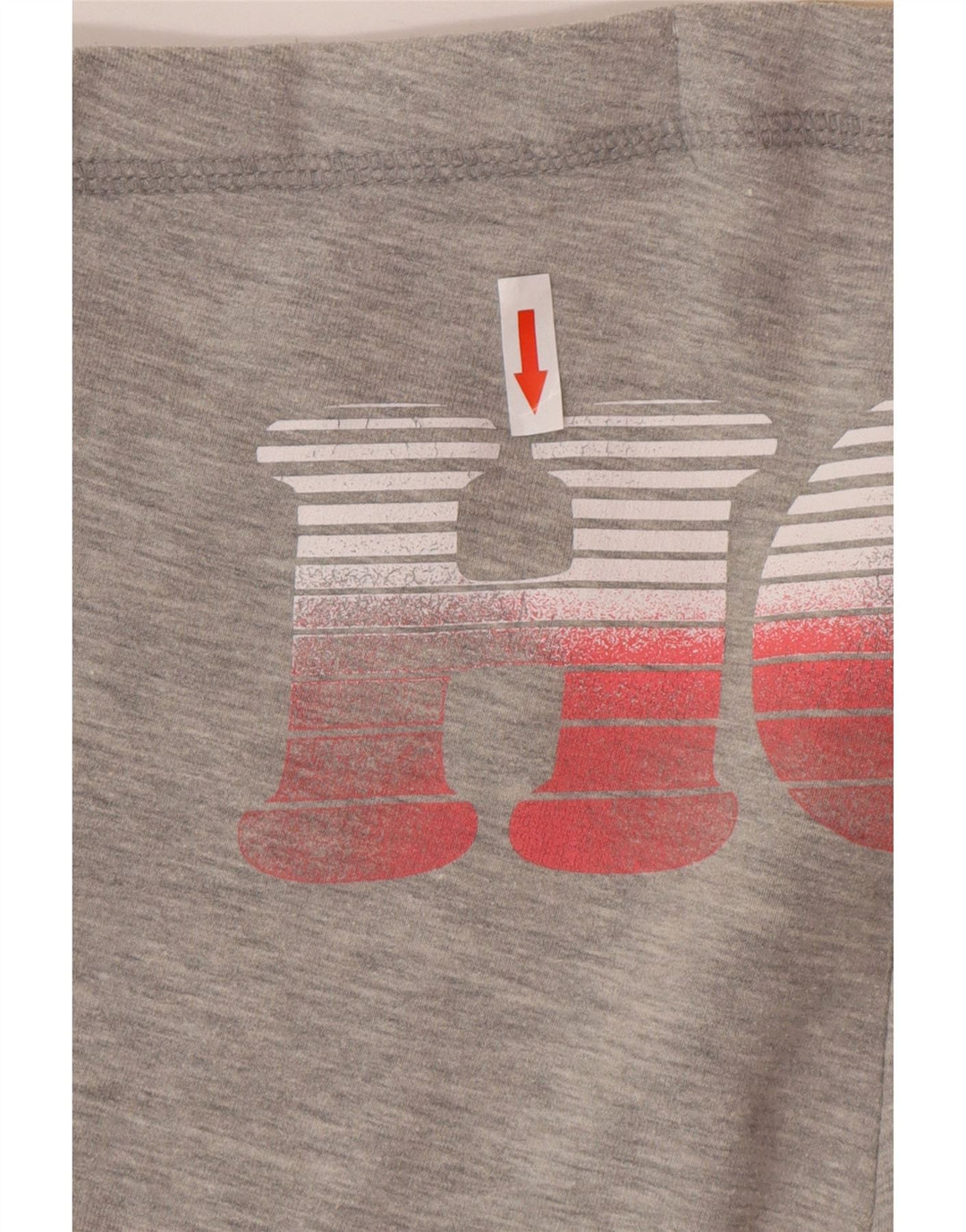 Hollister Pantalon de survêtement graphique pour femme UK 14 Gris moyen