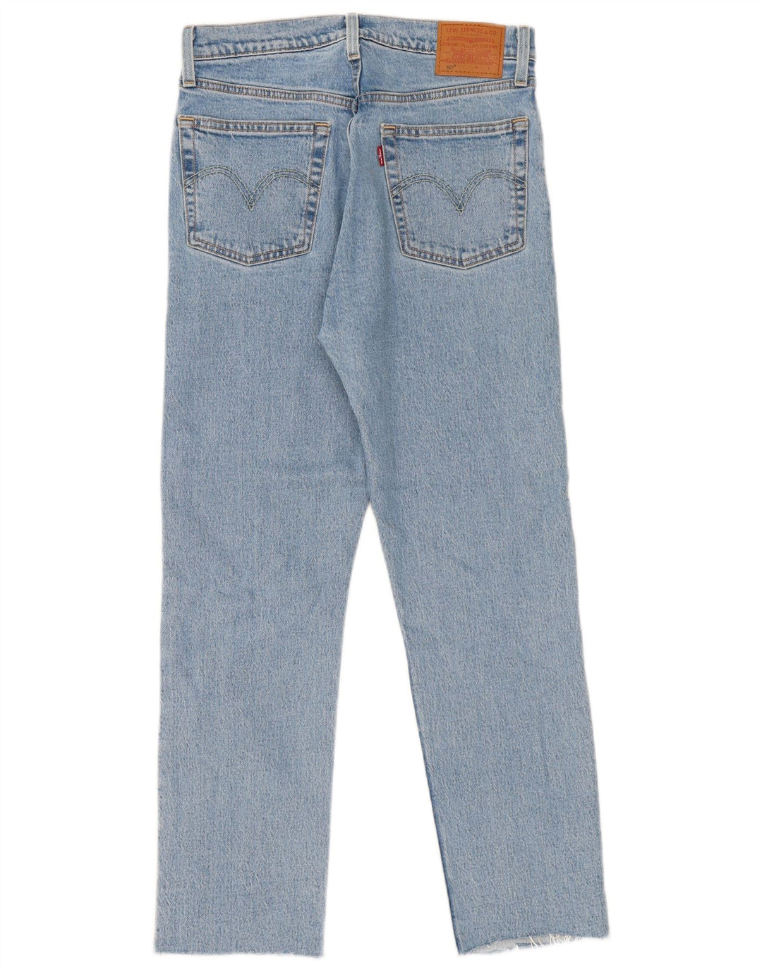 Levi's Jean Droit 501 Femme W27 L28 Bleu Coton